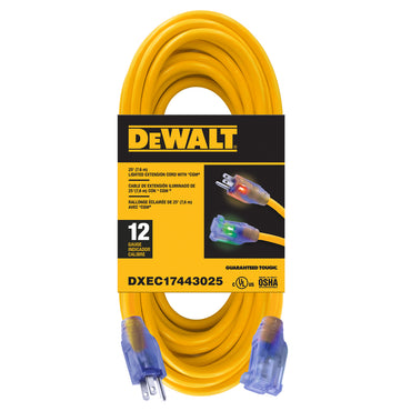 35 Foot 14/3 Power Tech Professional Lighted Extension Cord